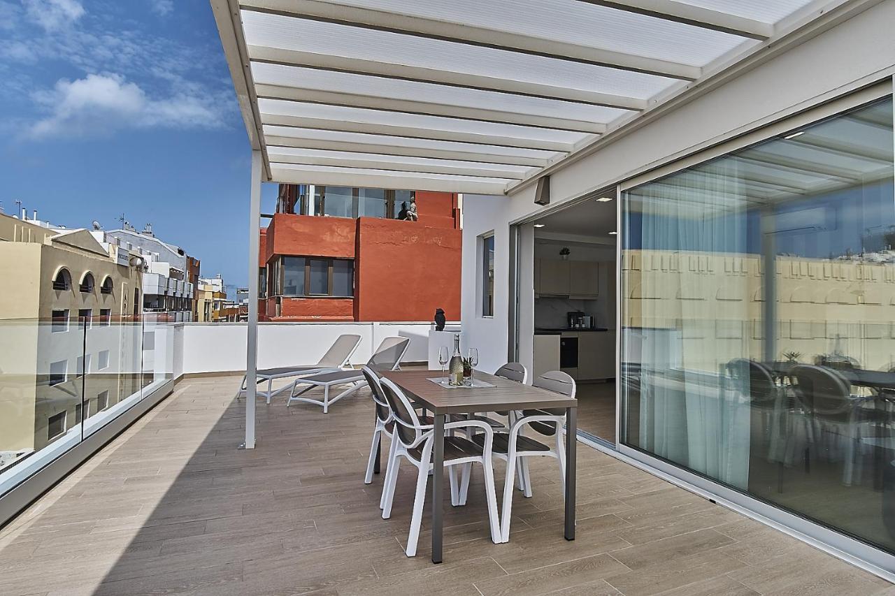 Malibú Canteras Ático 23 Vista Mar - Seaview Penthouse Las Palmas de Gran Canária Exterior foto