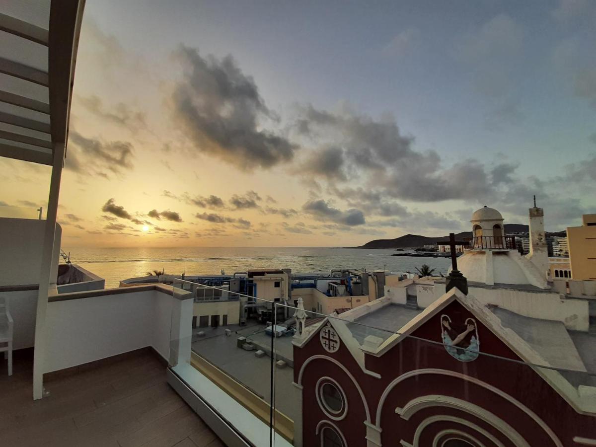 Malibú Canteras Ático 23 Vista Mar - Seaview Penthouse Las Palmas de Gran Canária Exterior foto