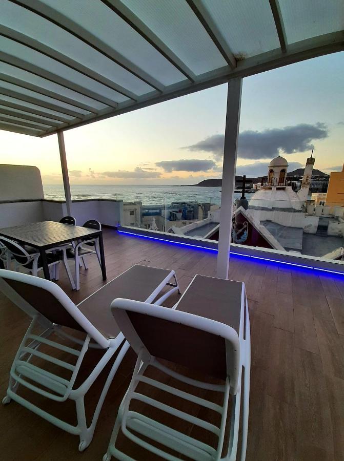Malibú Canteras Ático 23 Vista Mar - Seaview Penthouse Las Palmas de Gran Canária Exterior foto